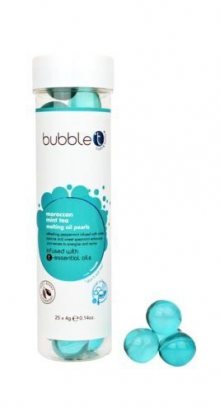 Bubble T Cosmetics Olejové kuličky do koupele marocká máta (Bath Pearls) 25 x 4 g