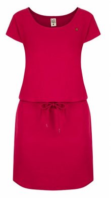 LOAP Dámské šaty Ninie Cerise Pink CLW1992-J18J M