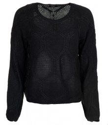 ONLY Dámský svetr Felina L/S Pullover KNT Black XS
