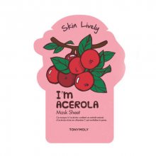 Tony Moly Posilující pleťová maska I`m Acerola (Skin Lively Mask) 21 g