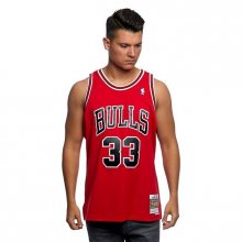Mitchell & Ness Chicago Bulls #33 Scottie Pippen red Swingman Jersey - M