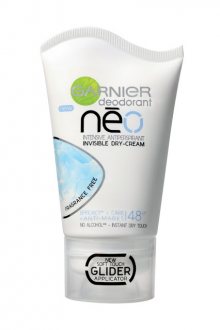 Garnier Neviditelný krémový antiperspirant Néo 40 ml Shower Clean