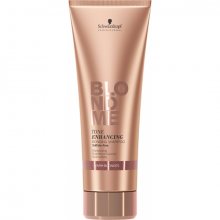 Schwarzkopf Professional Obnovující šampon pro zvýraznění teplých blonďatých odstínů BLONDME (Tone Enhancing Bonding Shampoo Warm Blondes) 250 ml