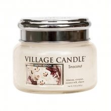 Village Candle Vonná svíčka ve skle Kokosový sníh (Snoconut) 262 g