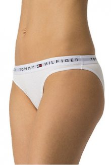 Tommy Hilfiger Dámské kalhotky Cotton Iconic Bikini 1387904875-100 White S