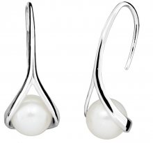 JVD Stříbrné náušnice s pravými perlami SVLE0249SH8P100