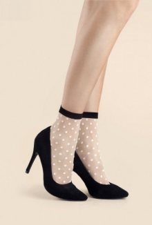 Fiore Bubble Gum G 1037 20 den dámské ponožky Univerzální linen/odstín béžové