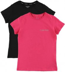 Calvin Klein 2 pack dívčích triček 2PK Tees - 8-10