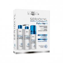 L\'Oréal Paris Professionnel Serioxyl pro přírodní vlasy šampon 250 ml + zhušťující péče 250 ml + zhušťující pěna 125 ml dárková sada
