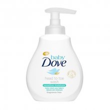 Dove Mycí gel pro děti na tělo i vlásky baby (Head To Toe Wash Sensitive Moisture) 200 ml