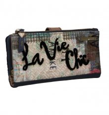 Anekke sametová peněženka Couture s motivem La Vie Chic