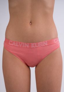 Dámská tanga Calvin Klein QD3636 XS Korálová2