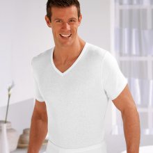 Blancheporte Spodní tričko, výstřih do \"V\", sada 2 ks bílá 85/92 (M)