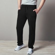 Blancheporte Meltonové kalhoty, rovný spodní lem černá 36/38