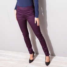 Blancheporte Barevné džegíny pro malou postavu švestková 36