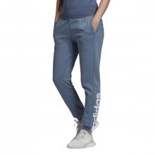 adidas Essentials Linear Fleece Pant modrá XS