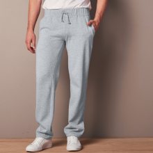 Blancheporte Meltonové kalhoty, rovný spodní lem šedý melír 36/38