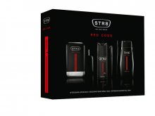 STR8 Red Code - voda po holení 50 ml + deodorant ve spreji 150 ml + sprchový gel 250 ml