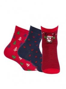 Wola W84.55P A\'3 3-pack dámské ponožky, 39-41 navyred