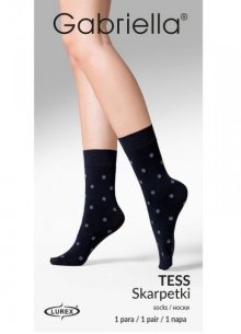 Gabriella Tess 685 ponožky Univerzální nero/černá