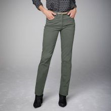 Blancheporte Zeštíhlující kalhoty, vyšší postava khaki 38