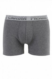Pierre Cardin 95 Mix3 šedé Pánské boxerky M  šedá