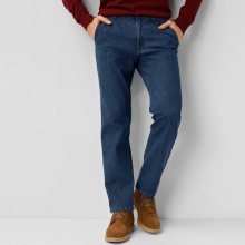 Blancheporte Džíny, klasický střih a pružný pas modrá 38