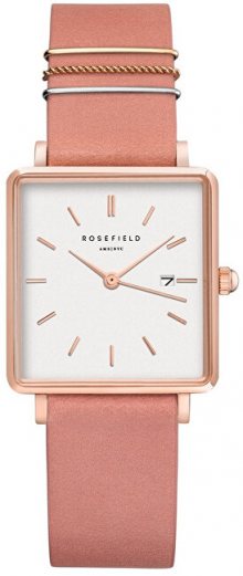 Rosefield The Boxy White Old Pink Rose Gold QOPRG-Q026