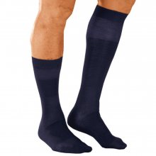 Blancheporte Ponožky s masážním efektem, 98 % bavlna, 2 páry námořnická modrá 35/38