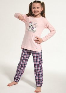 Dívčí pyžamo Cornette 781/113 122/128 Starorůžová1