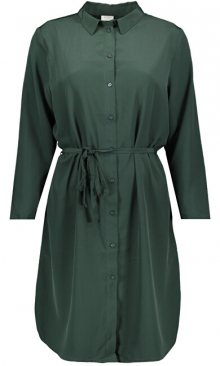 Jacqueline de Yong Dámské šaty JDYPAX TREATS 7/8 SHIRT DRESS WVN Scarab 38