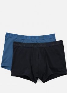 Calvin Klein modrý pánský 2 pack boxerek Trunk - L