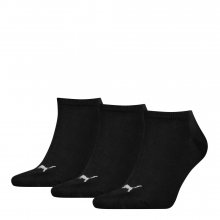 Blancheporte Kotníkové ponožky Sneaker Puma, sada 3 páry, černé černá 35/38