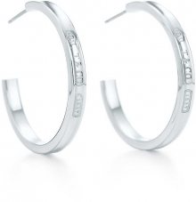 Tiffany & Co. Luxusní stříbrné náušnice kruhy 25132807 + originální balení