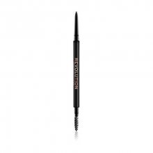 Makeup Revolution Precise Brow Pencil precizní tužka na obočí s kartáčkem Medium Brown 0,05 g