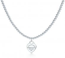 Tiffany & Co. Luxusní stříbrný náhrdelník se srdíčkem 24081192 + originální balení