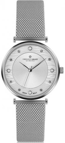 Frederic Graff Silver Jungfrau Lychee Silver Mesh FBR-2518
