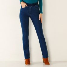 Blancheporte Rovné džíny s pružným pasem modrá 48
