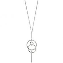 Morellato Výrazný ocelový náhrdelník Cerchi SAKM11