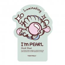 Tony Moly Rozjasňující pleťová maska s perlovým výtažkem I`m Real (Luminating Pearl Mask) 21 g