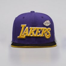 Mitchell & Ness cap snapback Los Angeles Lakers purple LA Pinned Snapback - UNI