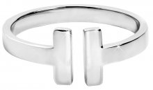 Troli Otevřený ocelový prsten pro ženy 54 mm