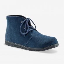 Blancheporte Kotníkové boty na zavázání námořnická modrá 36