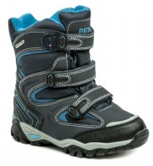 Peddy P1-531-36-05 modré dětská zimní boty