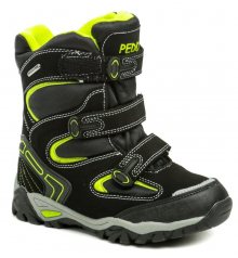 Peddy P1-531-36-05 černé dětská zimní boty