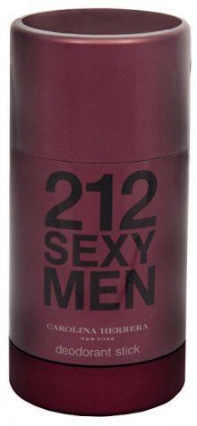 Carolina Herrera 212 Sexy For Men - tuhý deodorant 75 ml