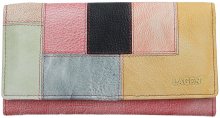 Lagen Dámská kožená peněženka V-17/D Lipstick/Multi