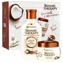 Garnier Botanic Therapy Coco Milk & Macadamia šampon pro poškozené a suché vlasy 250 ml + maska na vlasy 300 ml dárková sada
