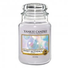 Yankee Candle Vonná svíčka velká Sladká nic (Sweet Nothings) 623 g
