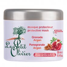 Le Petit Olivier Vyživující maska na vlasy s granátovým jablkem a arganovým olejem (Hair Mask) 300 ml